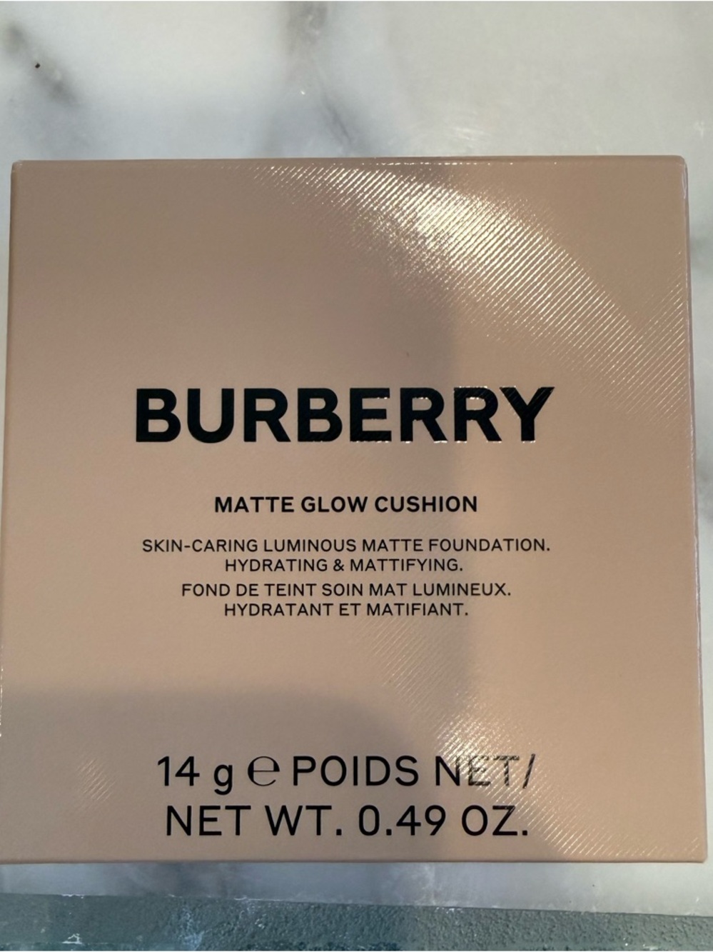 Authentic Burberry Matte Glow Cushion Foundation FAIR COOL 20 Nude Compact